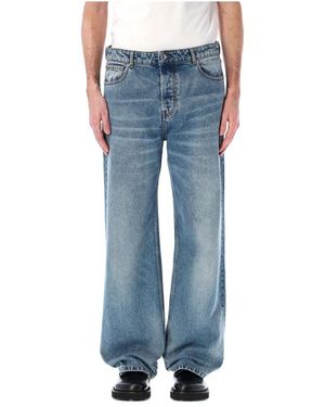 Ami Paris Wide Jeans - Azul