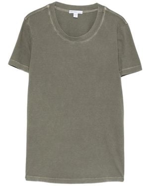 James Perse T-Shirts En Polo's Groen - Grijs