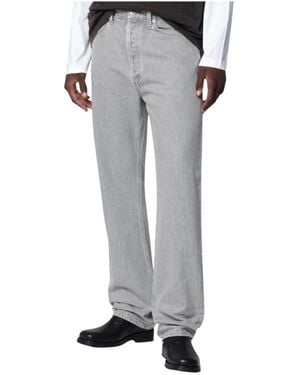 Agolde Straight Jeans - Gris