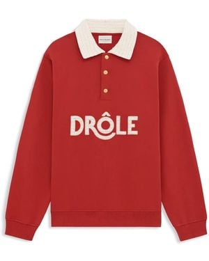 Drole de Monsieur Sweatshirts - Red