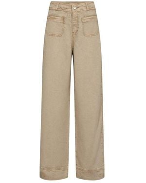 Mos Mosh Stilvolle Beaumont Hose Mit Taschen - Natur
