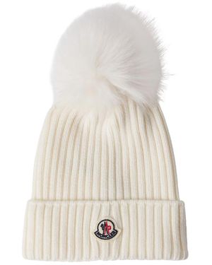 Moncler Beanies - Weiß