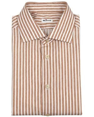 Kiton Formal Shirts - Pink