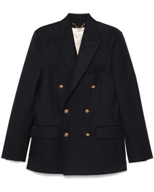 Golden Goose Double-Breasted Dave Blazer - Blue