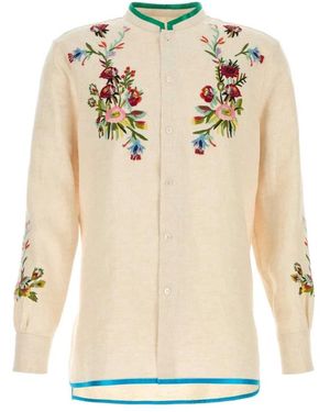 Valentino Garavani Casual Shirts - Natural