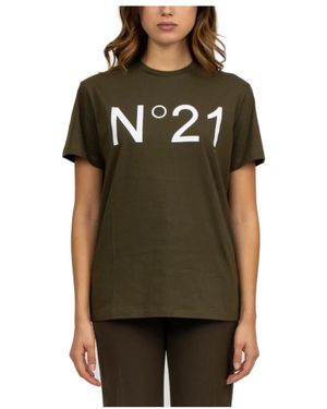 N°21 T-Shirts - Verde