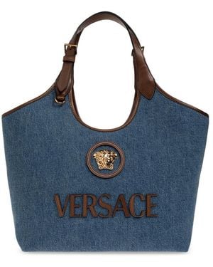 Versace Tote Bags - Blue