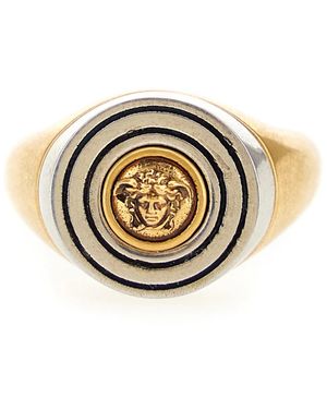 Versace Accessoires ,Veelkleurig ,Medusa Ring - Metallic