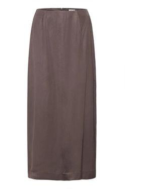 Ichi Midi Skirts - Marrone