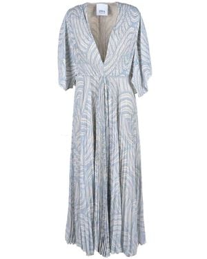 Erika Cavallini Semi Couture Maxi Dresses - Blue