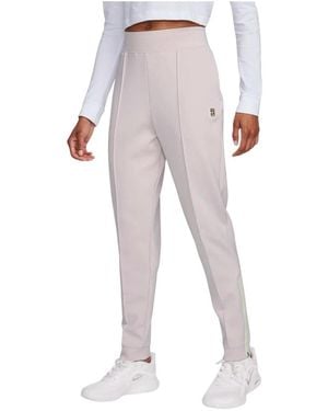 Nike Pantalone Tuta Court Dri-Fit Knit - Paars