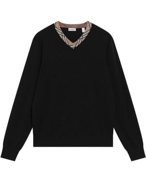 Burberry Maxim Pullover - Schwarz