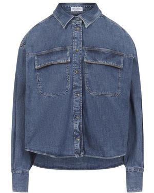 Brunello Cucinelli Denim Shirts - Azul