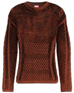 DIESEL K-Mione Trui - Bruin