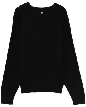 Liu Jo V-Neck Knitwear - Noir
