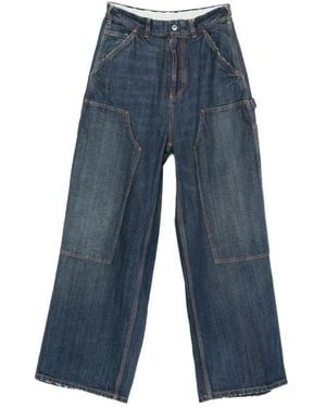 Maison Margiela Wide Jeans - Blue
