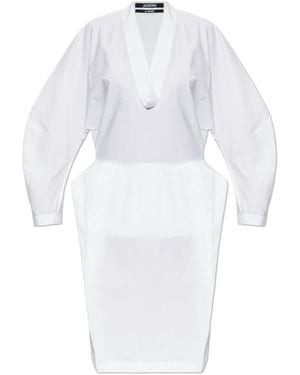 Jacquemus Midi Dresses - Bianco