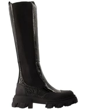 Ganni Cuoio boots - Nero