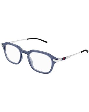 Gucci Rectangle Optical Frame - Blauw