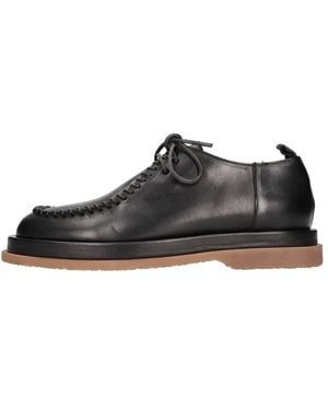 Buttero Laced Shoes - Black