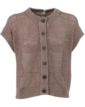 Peserico Cardigans - Brown