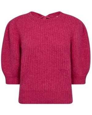 co'couture Round-Neck Knitwear - Pink
