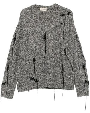 ATOMOFACTORY Round-Neck Knitwear - Gris