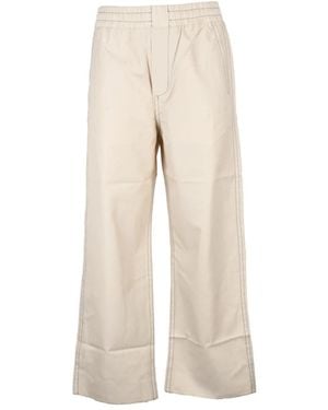 Sunnei Wide Trousers - Neutro