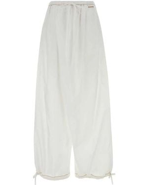 Marni Wide Trousers - White