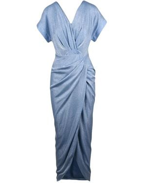 Rhea Costa Wrap Dresses - Azul