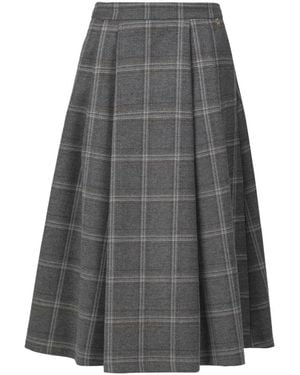 Souvenir Clubbing Midi Skirts - Gray