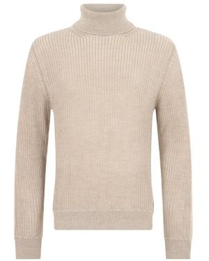 Slowear Turtlenecks - Natural