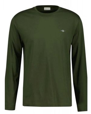 GANT Long Sleeve Tops - Groen