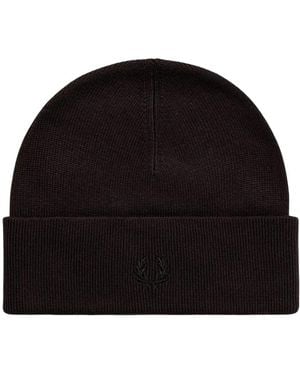 Fred Perry Beanies - Schwarz
