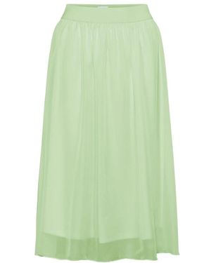 Saint Tropez Midi Skirts - Verde