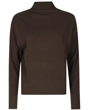 Vince Truien & Vesten ,Bruin ,Kasjmier Slim Turtleneck