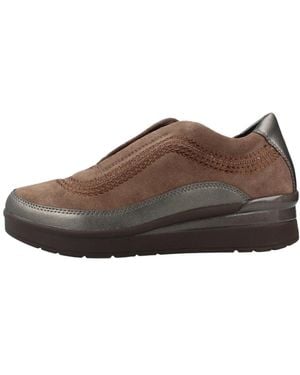 Stonefly Schoenen ,Bruin ,Leer Instapper