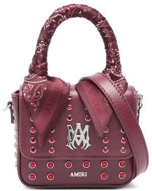 Amiri Nano Ma Stud Bag - Lila