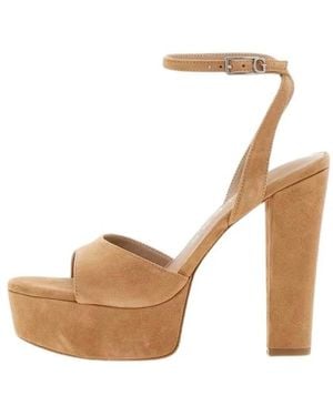 Guess High Heel Sandals - Natural