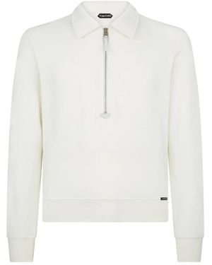 Tom Ford Polo Shirts - White