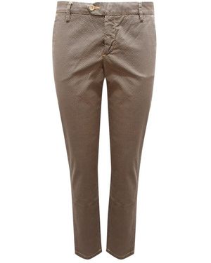 Michael Coal Italienische Zafferano Hose - Grau