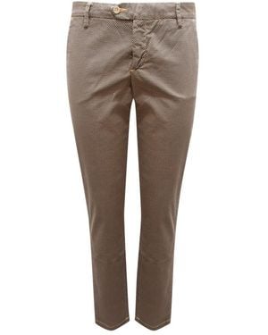 Michael Coal Slim-Fit Trousers - Grey