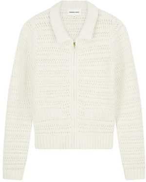 FABIENNE CHAPOT Cardigans - Blanco