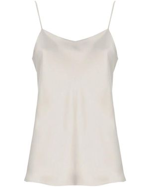 Herno Sleeveless Tops - Bianco