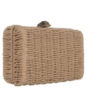 Kurt Geiger Clutches - Natural