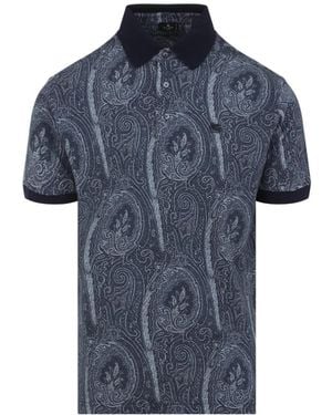 Etro Polo Shirts - Blu