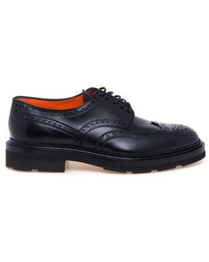 Santoni Laced Shoes - Blue