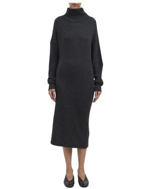 Ruohan Knitted Dresses - Negro