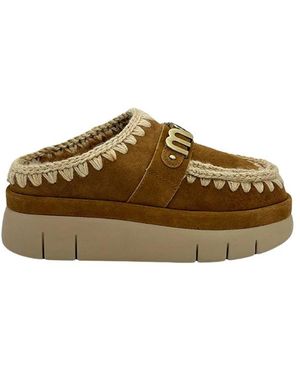 Mou Mules - Brown