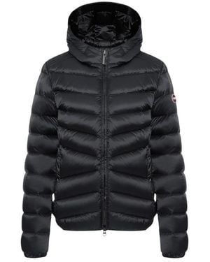 Colmar Hooded Icon Daunenjacke - Schwarz